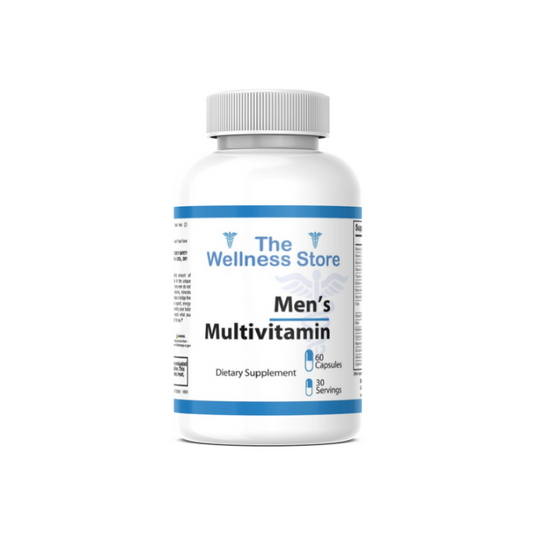 Men's Daily Performance Multivitamin benefits highlighting energy, immunity, and hormone support"