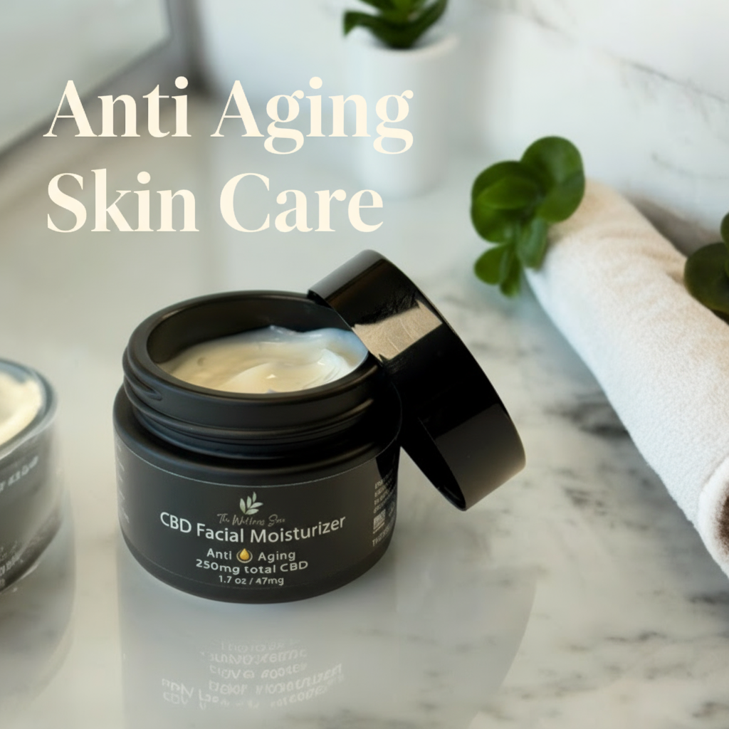 CBD Facial Moisturizer Anti Aging Skin Care