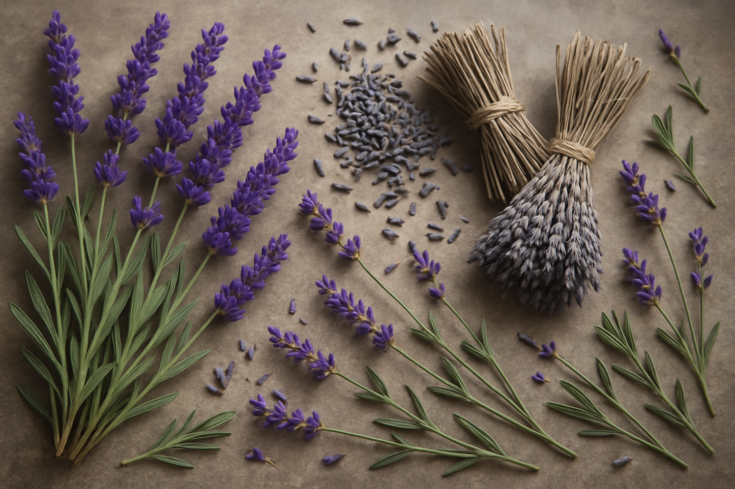 Lavender essential oil background image