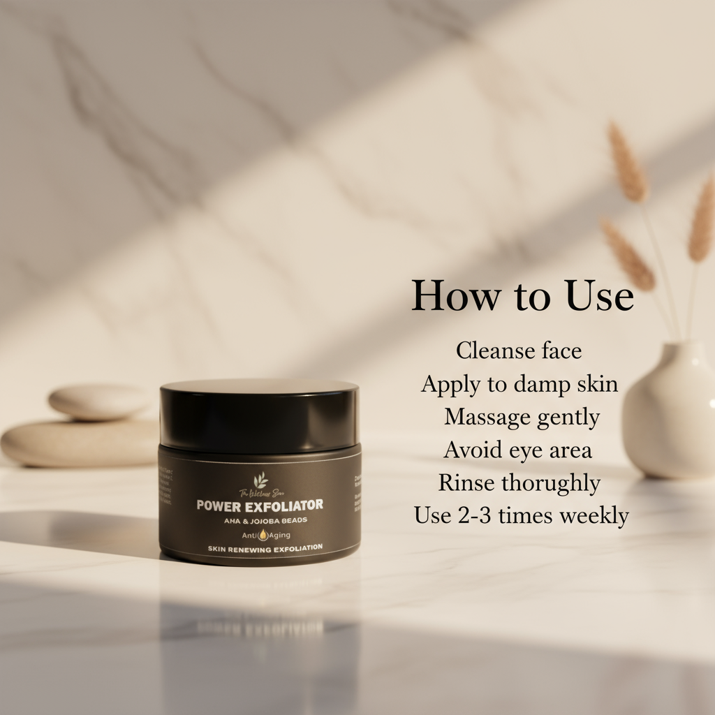 Power Exfoliator How to Use