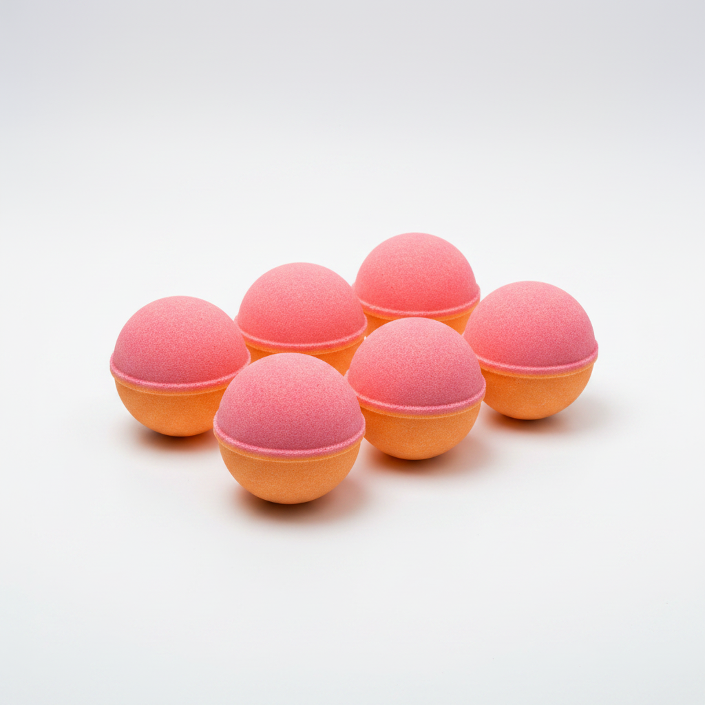 Six Bath Bombs