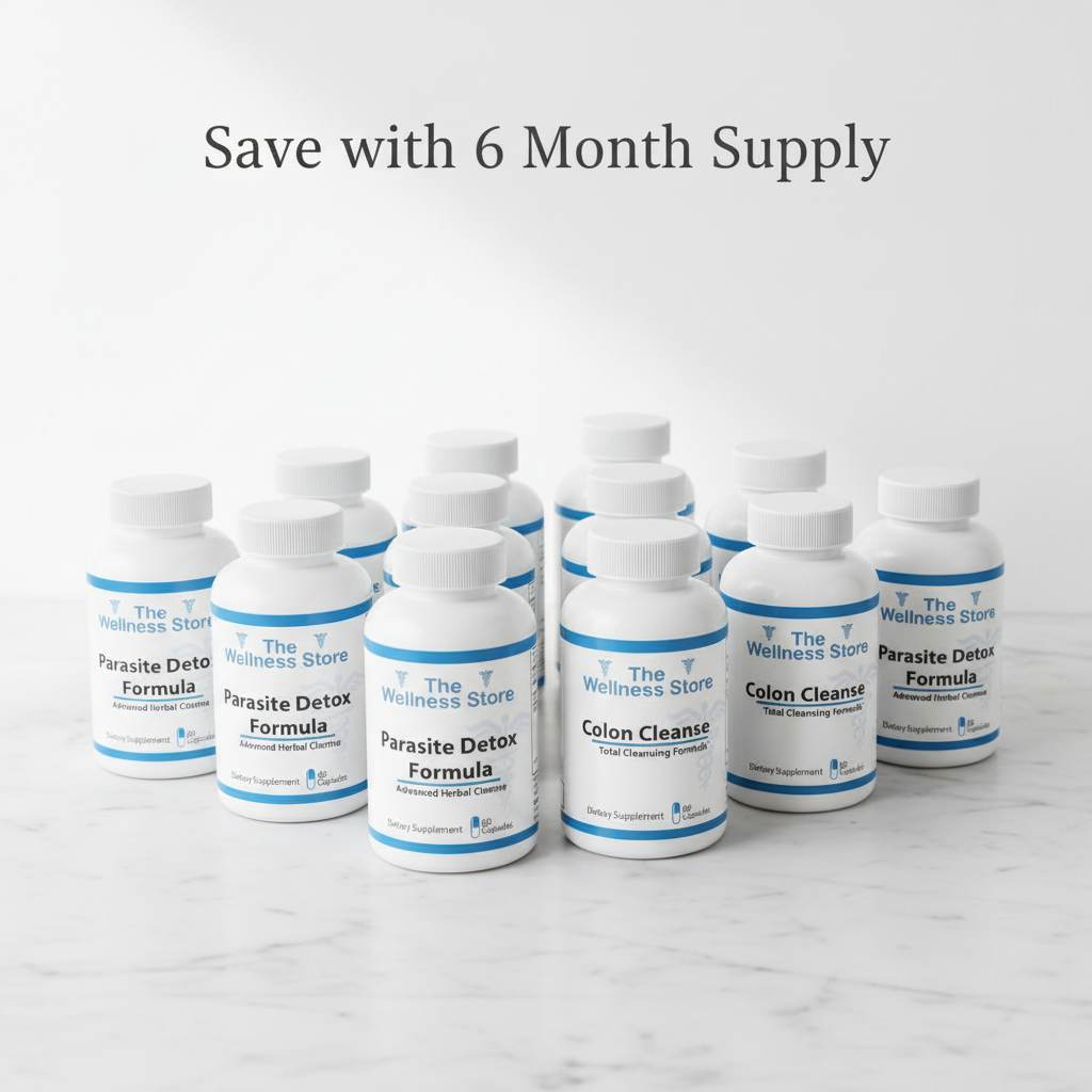 6 Month Supply - Complete Parasite Cleanse Kit