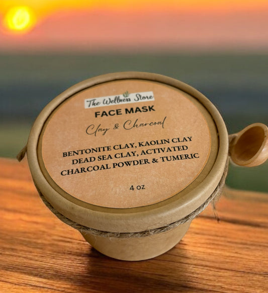 Clay & Charcoal Mineral Face Mask