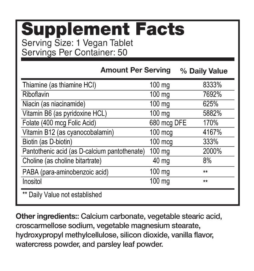 B Complex for Energy