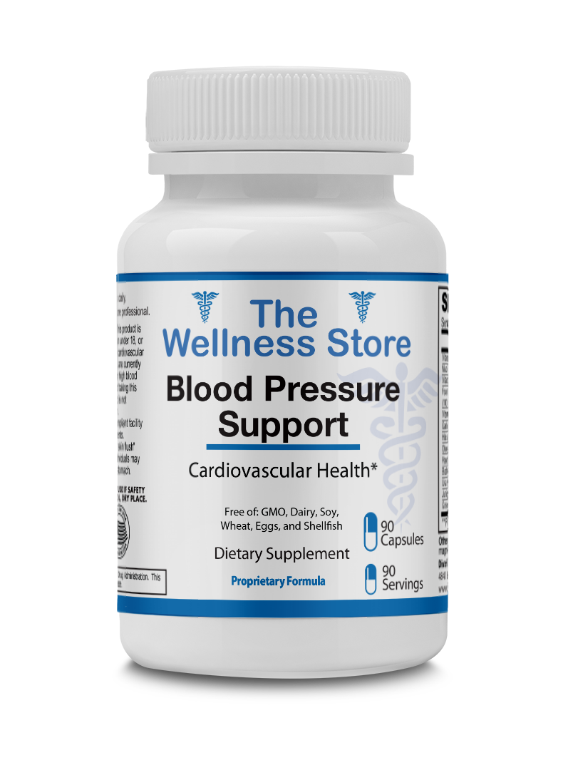 Blood Pressure Support - Natural Cardiovascular Health Formula