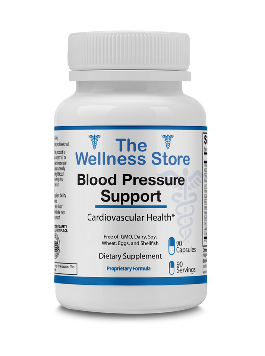 Blood Pressure Support - Natural Cardiovascular Health Formula