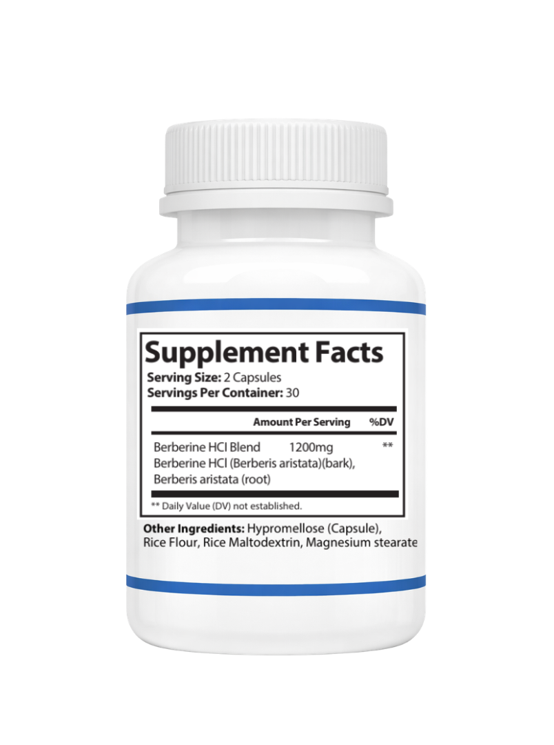 Berberine Supplement facts