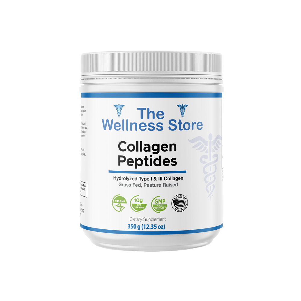Hydrolyzed Collagen Peptides (Type I & III) — Grass-Fed, Pasture-Raised