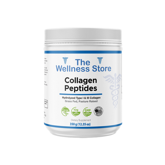 Hydrolyzed Collagen Peptides (Type I & III) — Grass-Fed, Pasture-Raised