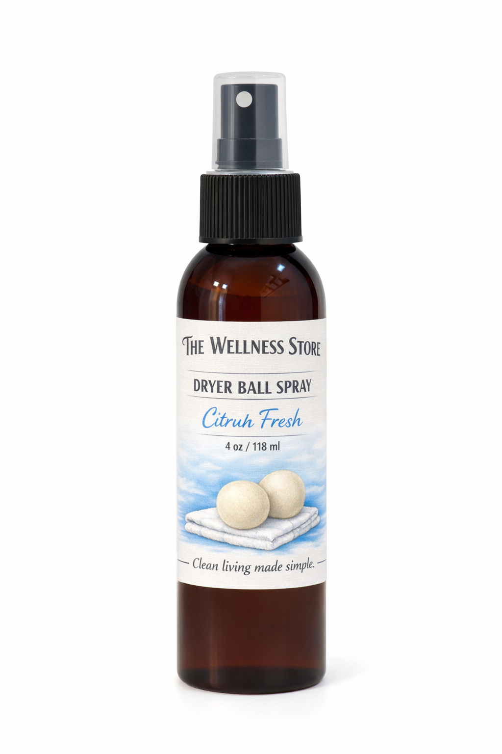Dryer Ball Spray- Fresh Linen, Lavender and Citrus Fresh