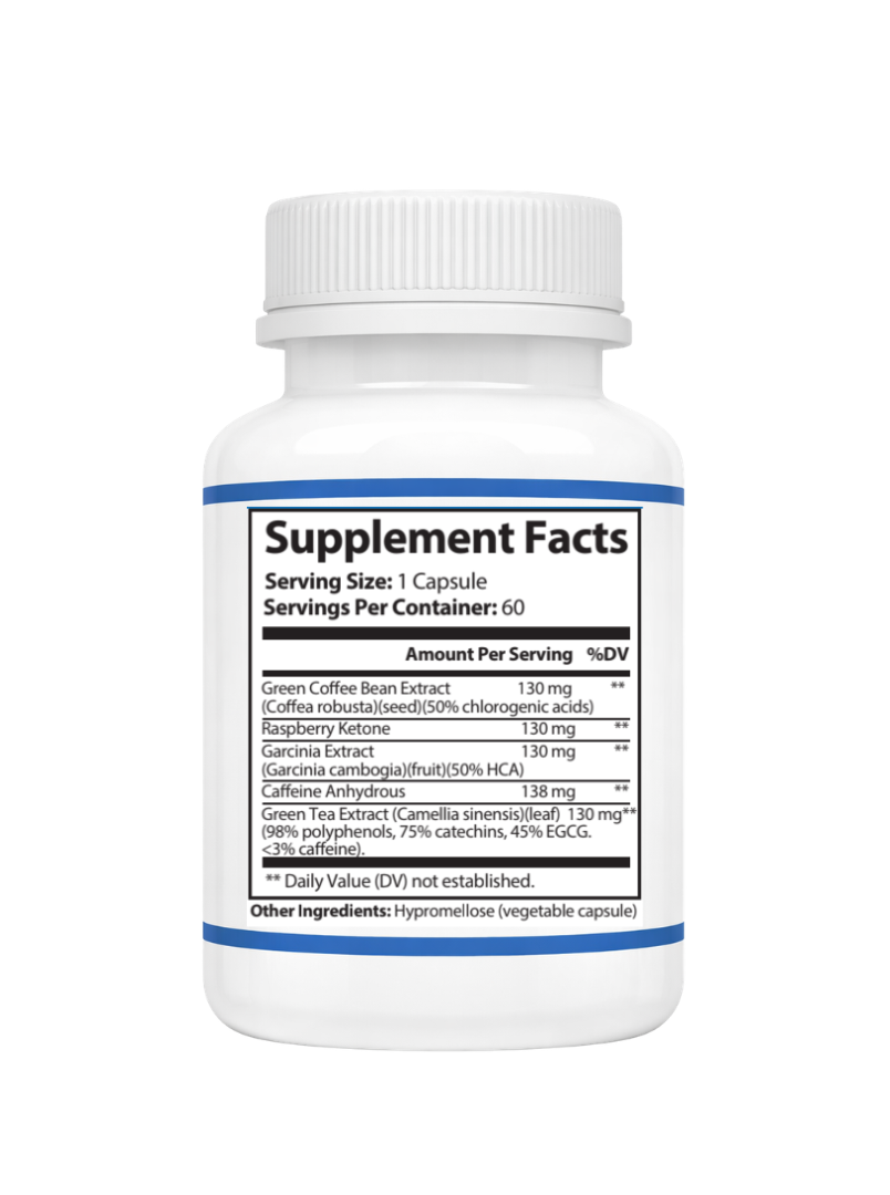 Green Tea Supplement Facts