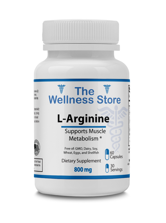 L-Arginine Plus - Nitric Oxide Formula for Circulation & Vitality