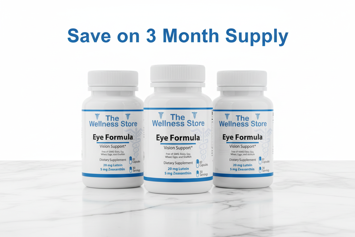 Lutein & Zeaxanthin Eye Formula 3 Month Supply