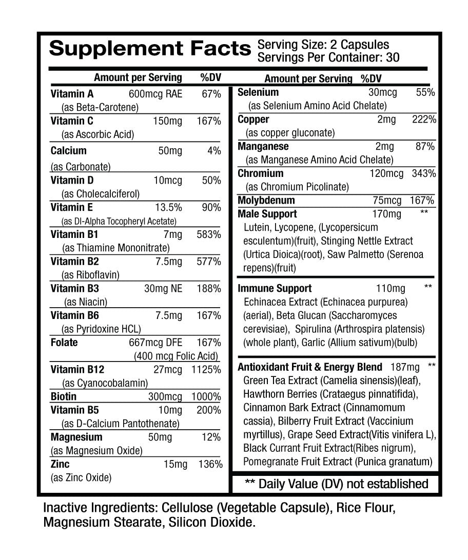 Complete Men's Multivitamin - Daily Performance Formula