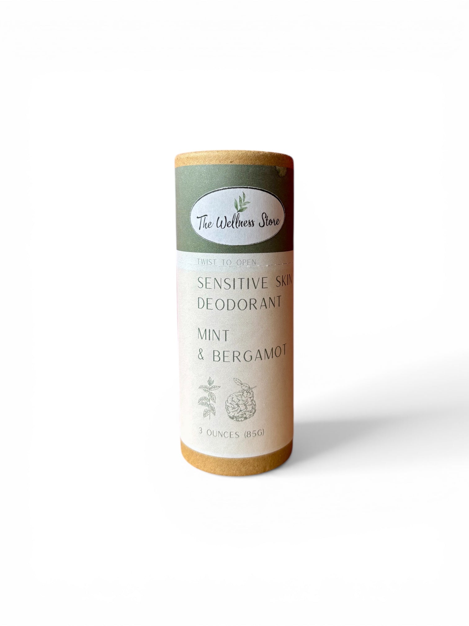Natural sensitive skin deoderant