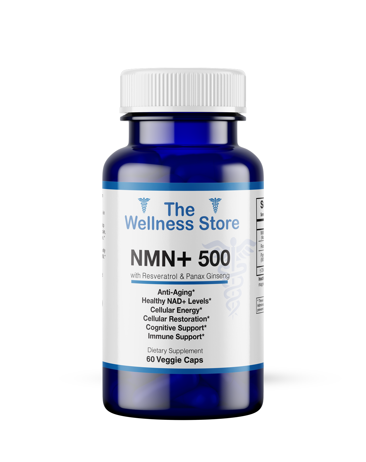 NMN 500+ Platinum - Premium Longevity & Anti-Aging Supplement