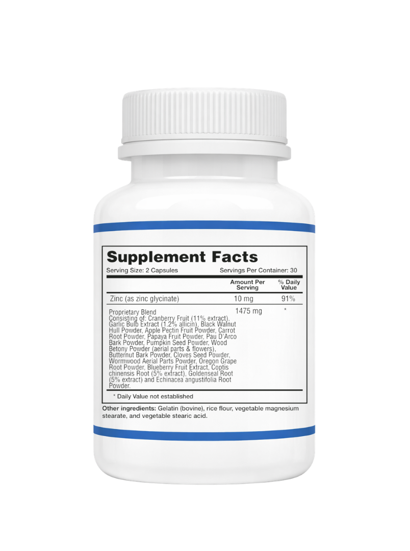 Parasite Detox complete herbal Formula