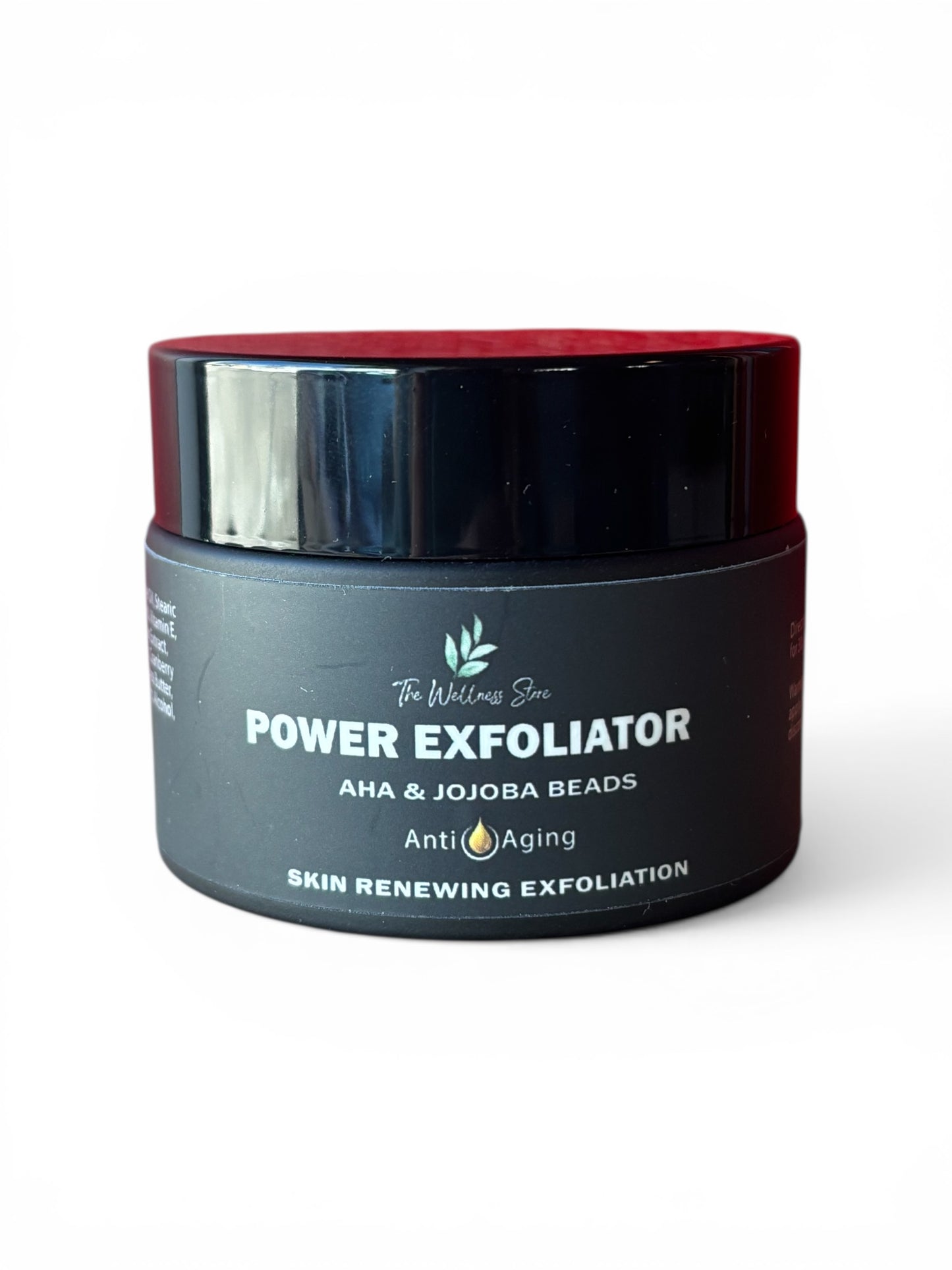 Power Exfoliator skin renewing Exfoliation for anti-aging on a white background