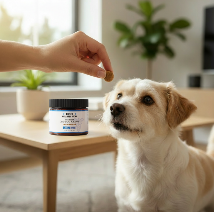 60mg Full Spectrum CBD Pet Chews - Beef Flavor