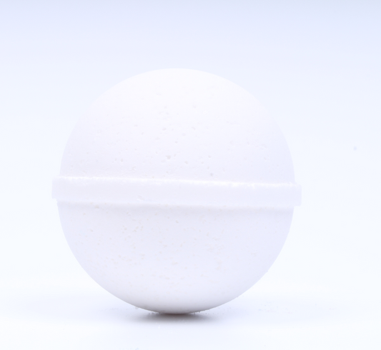 sinus soother bath bomb to clear airways on a white background