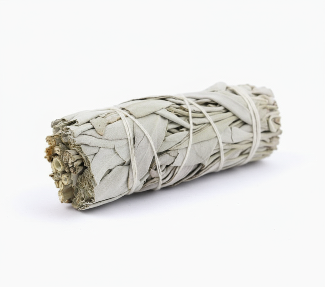 Single White Sage Smudge Stick