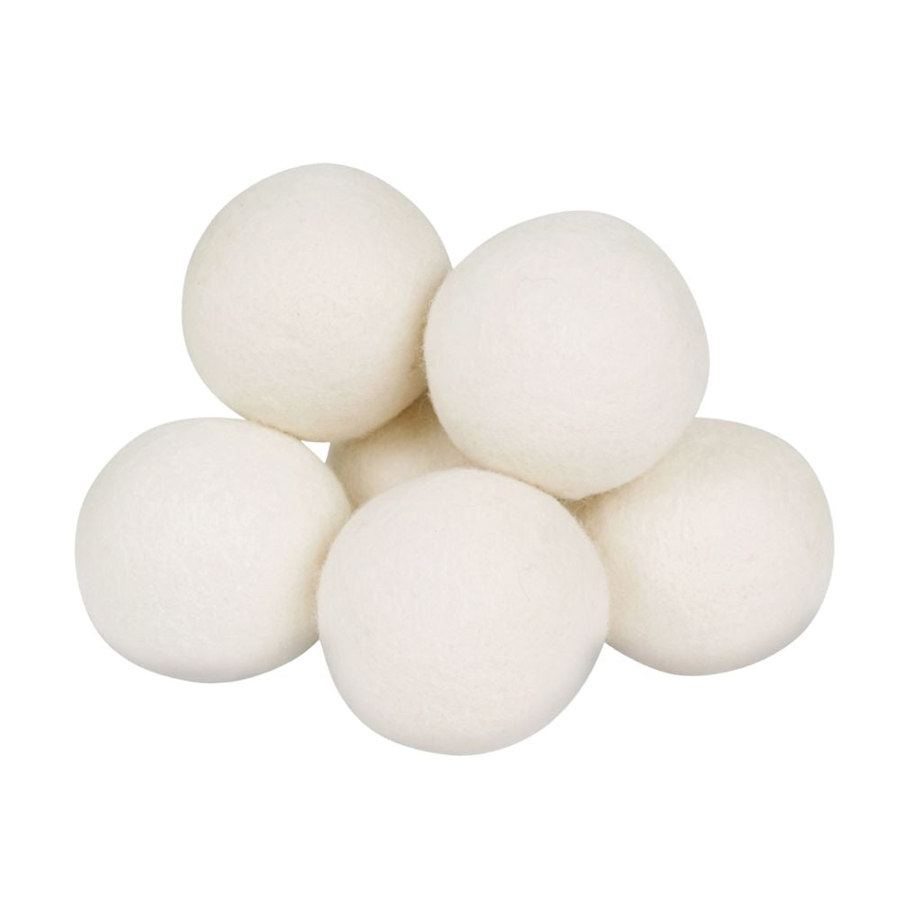 Wool Dryer balls for natural laundry softening