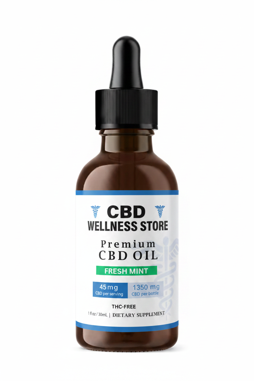 CBD Oil 1350 - Fresh Mint