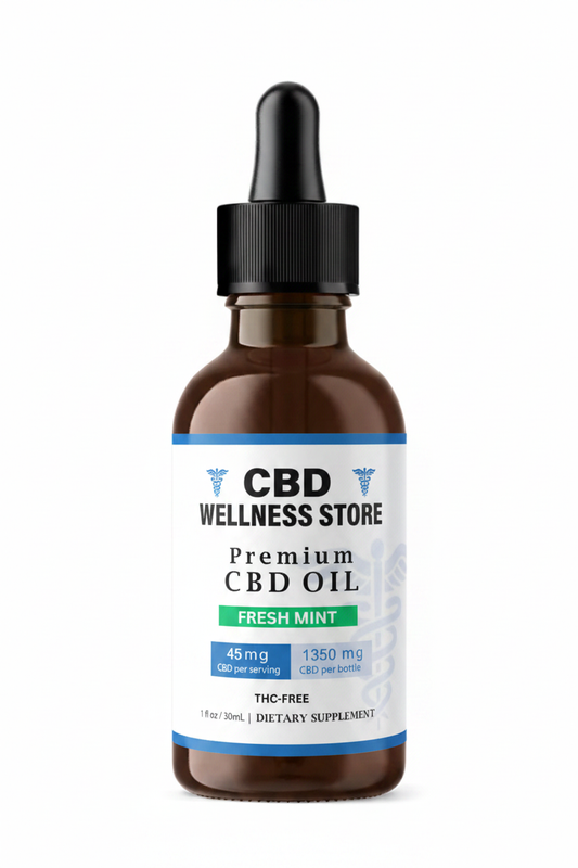 CBD Oil 1350 - Fresh Mint