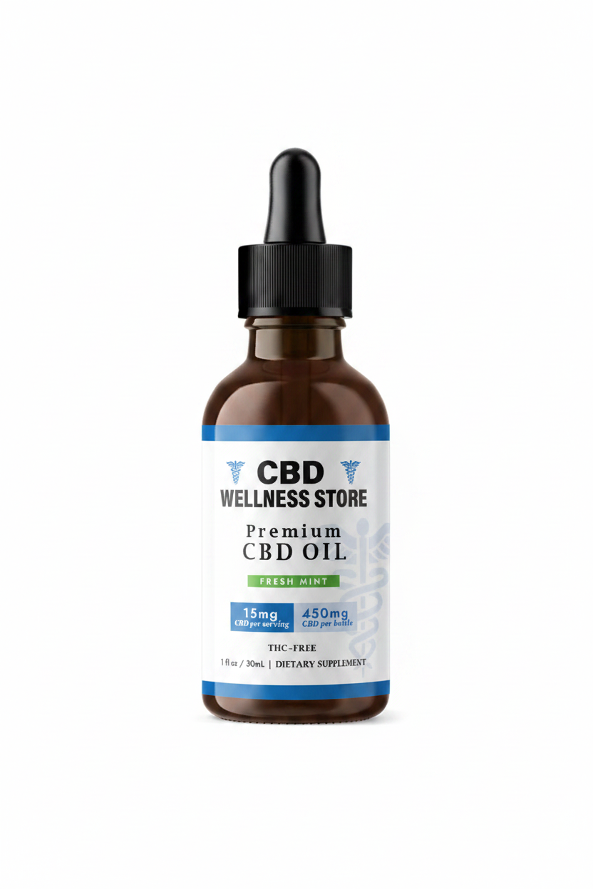 CBD Oil 450 Fresh Mint