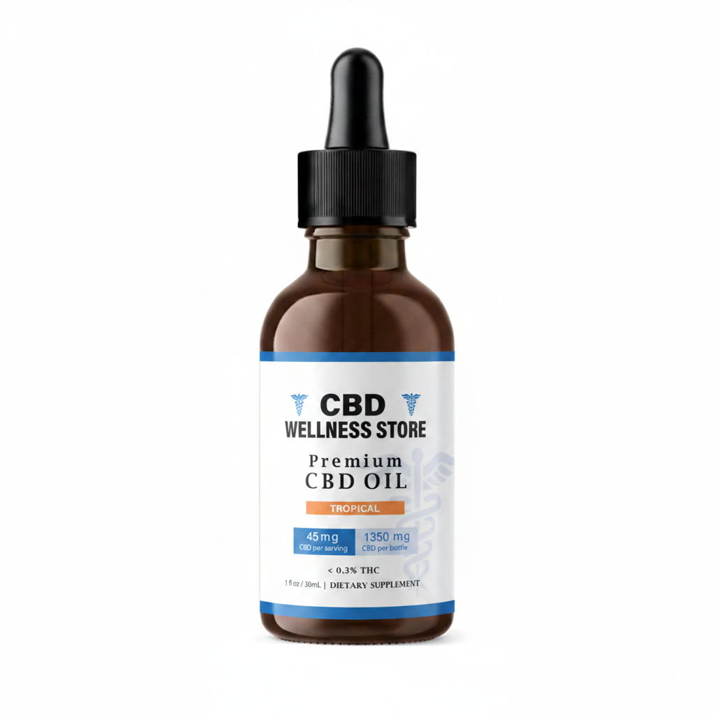 CBD Oil Tropical Full Spectrum Tincture