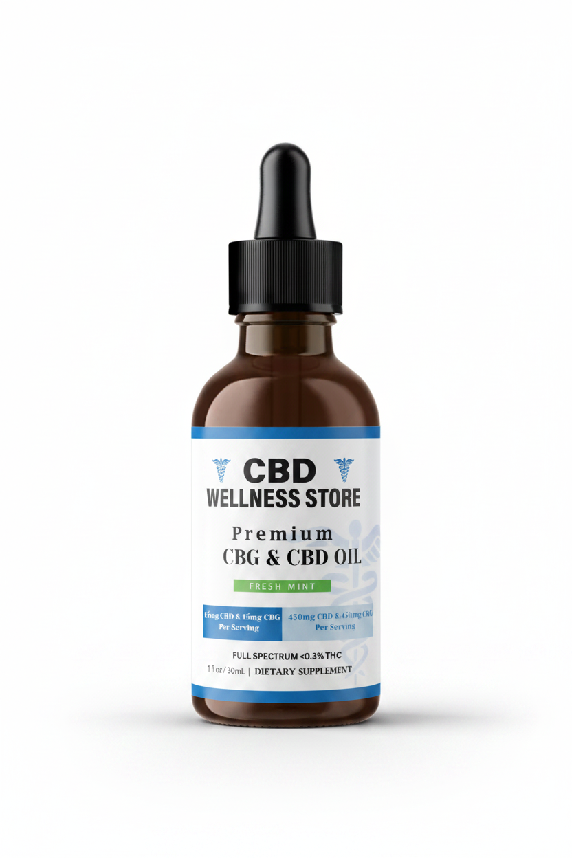 CBG & CBD Oil Fresh Mint