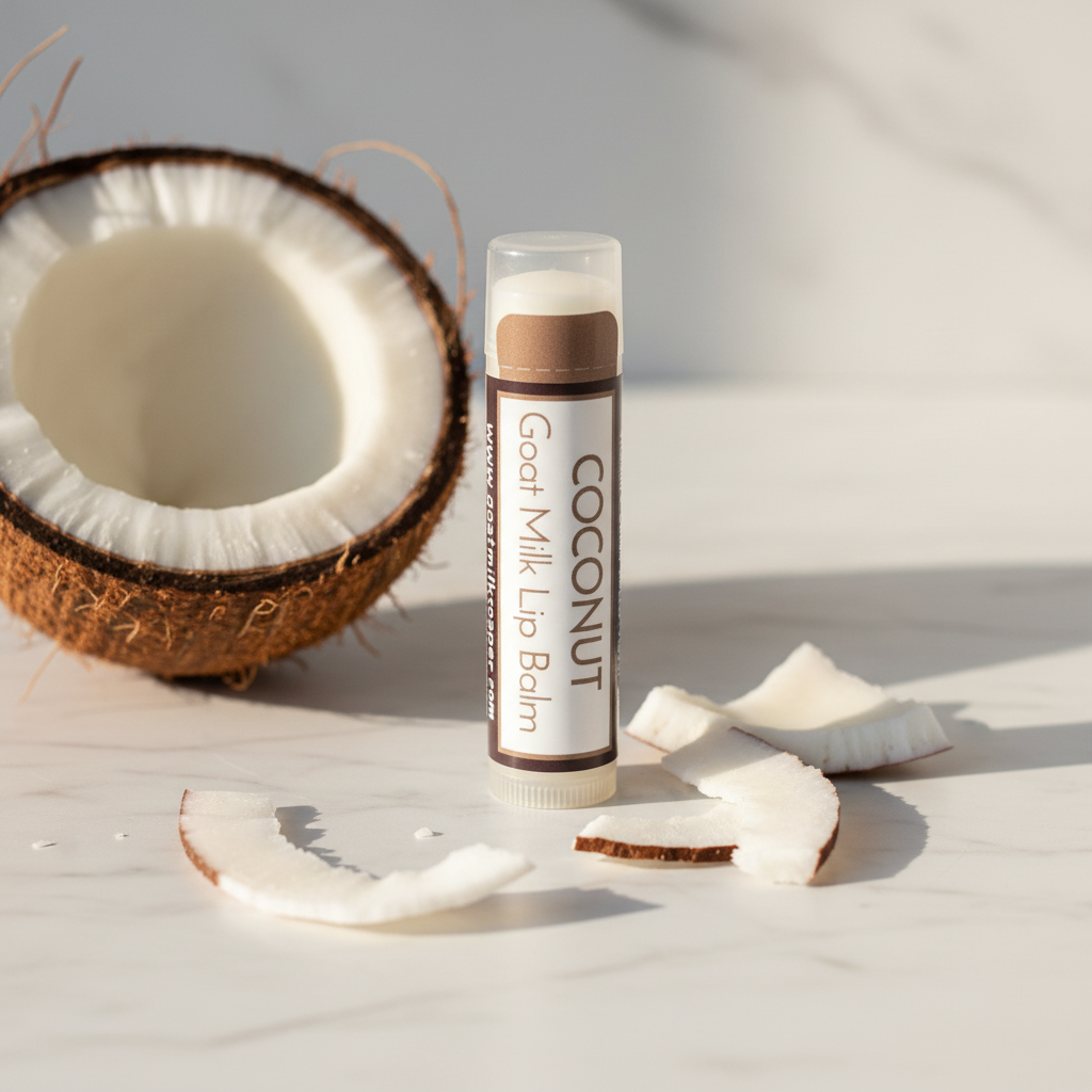 Coconut Goat Milk Lip Balm - Individual