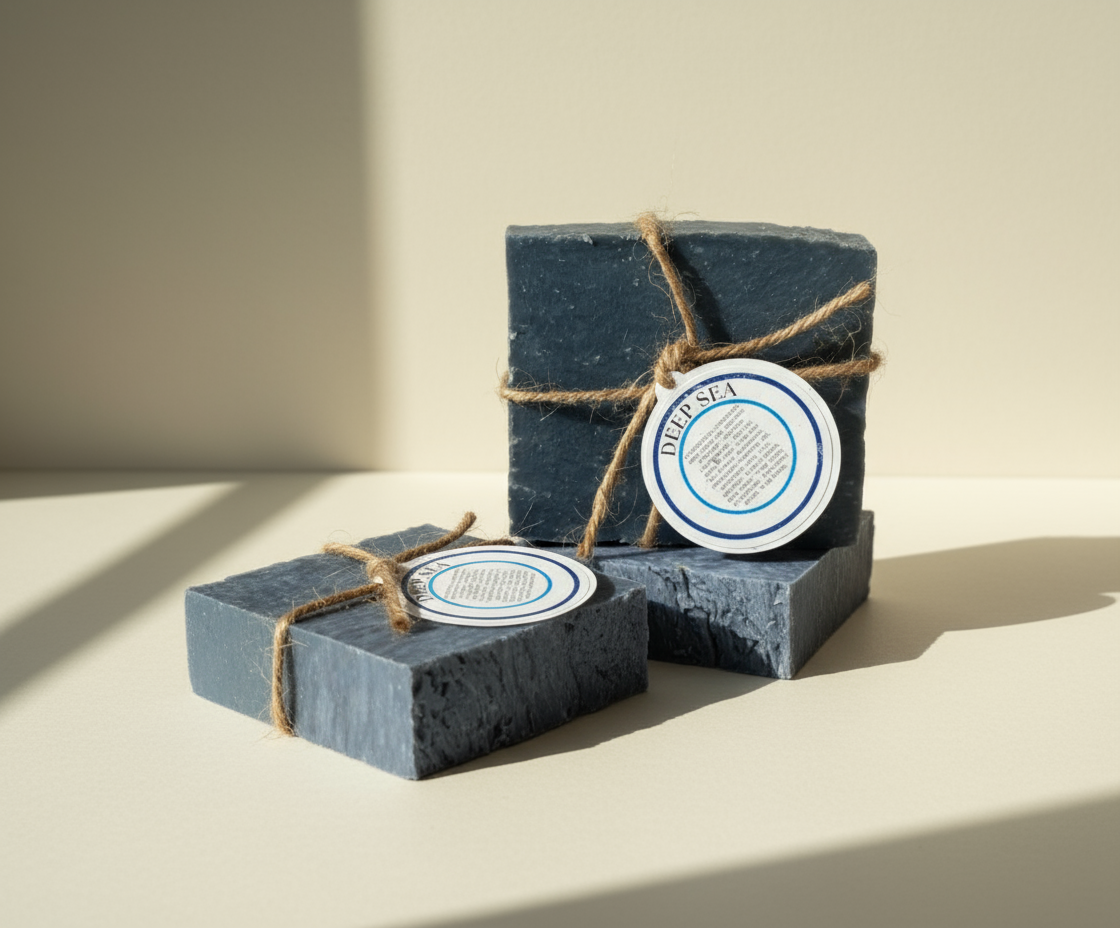 Deep Sea Vegan Soap - Three Pack