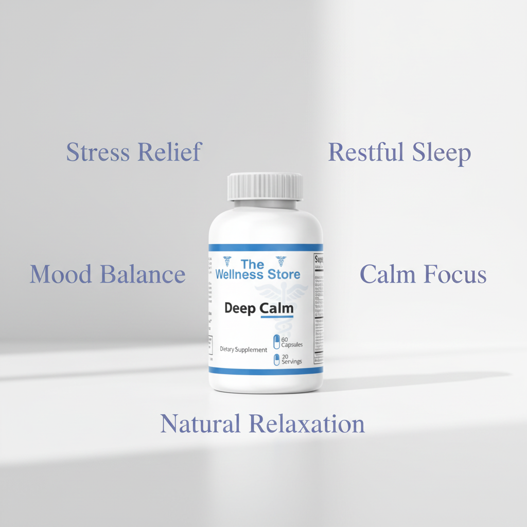 Deep Calm Product with Benefits of calm and stress relief