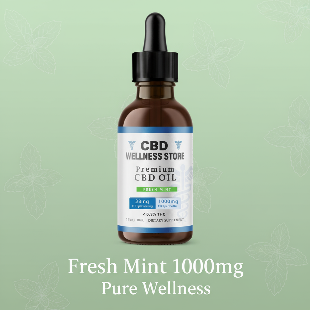 Fresh Mint CBD Tincture