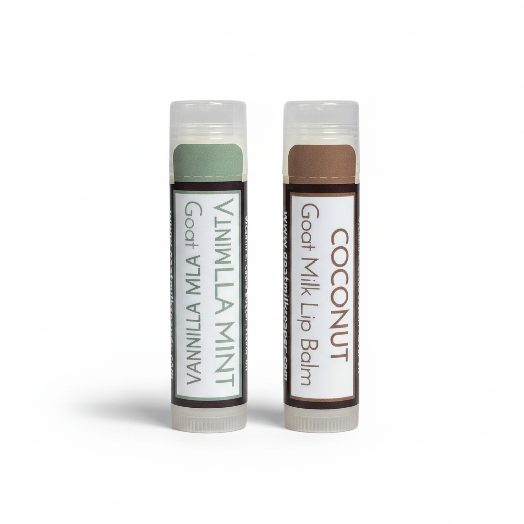 Goat Milk Lip Balm - Vanilla Mint & Coconut Main Image