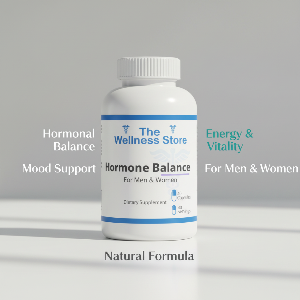 Hormone Balance supplement for men and women with mood support and energy benefits