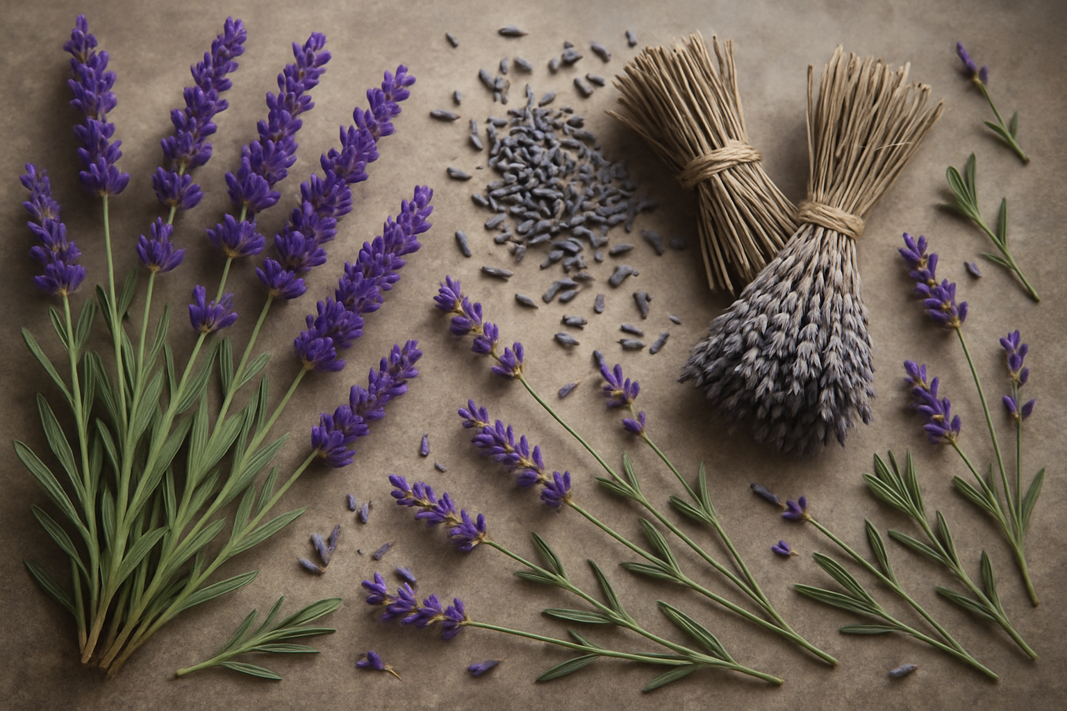 Lavender essential oil background image