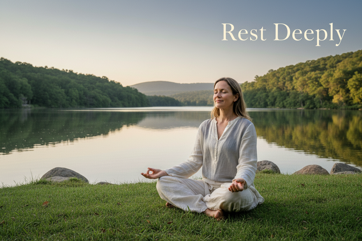 Magnesium Glycinate - Rest deeply - peaceful meditation and natural stress relief