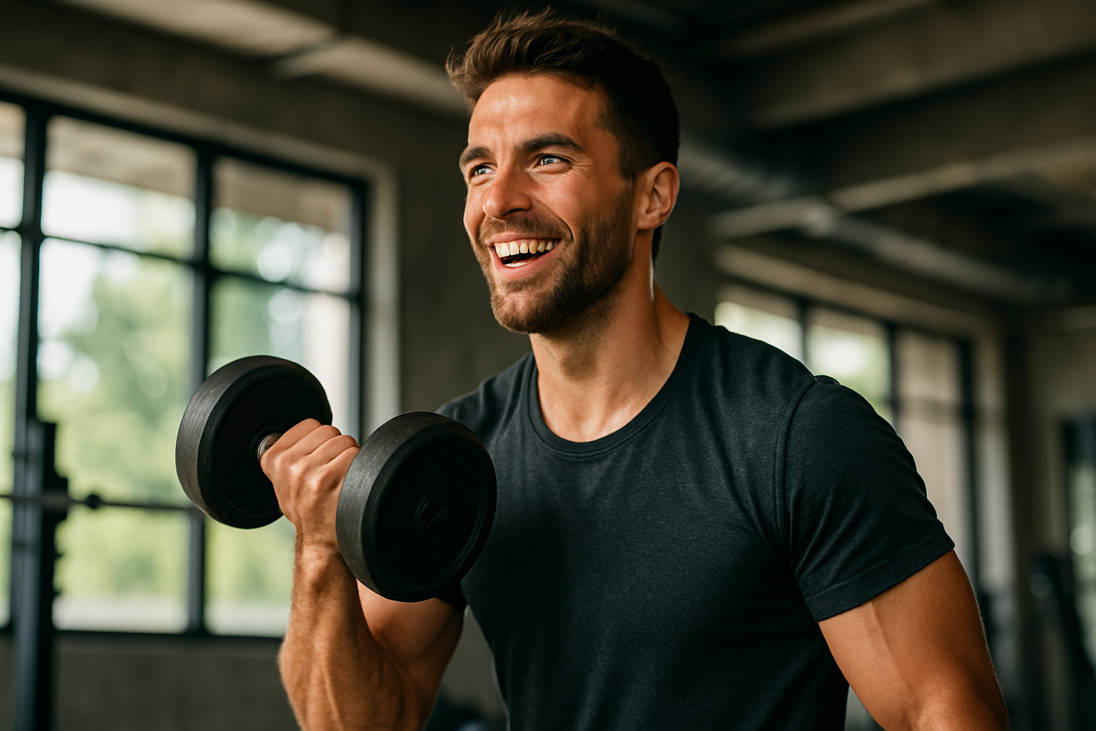 Men's health lifestyle image