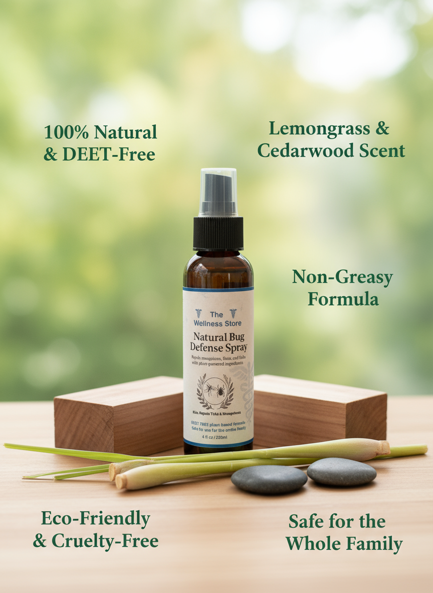 Natural Bug Defense Spray Benefits - Simplified