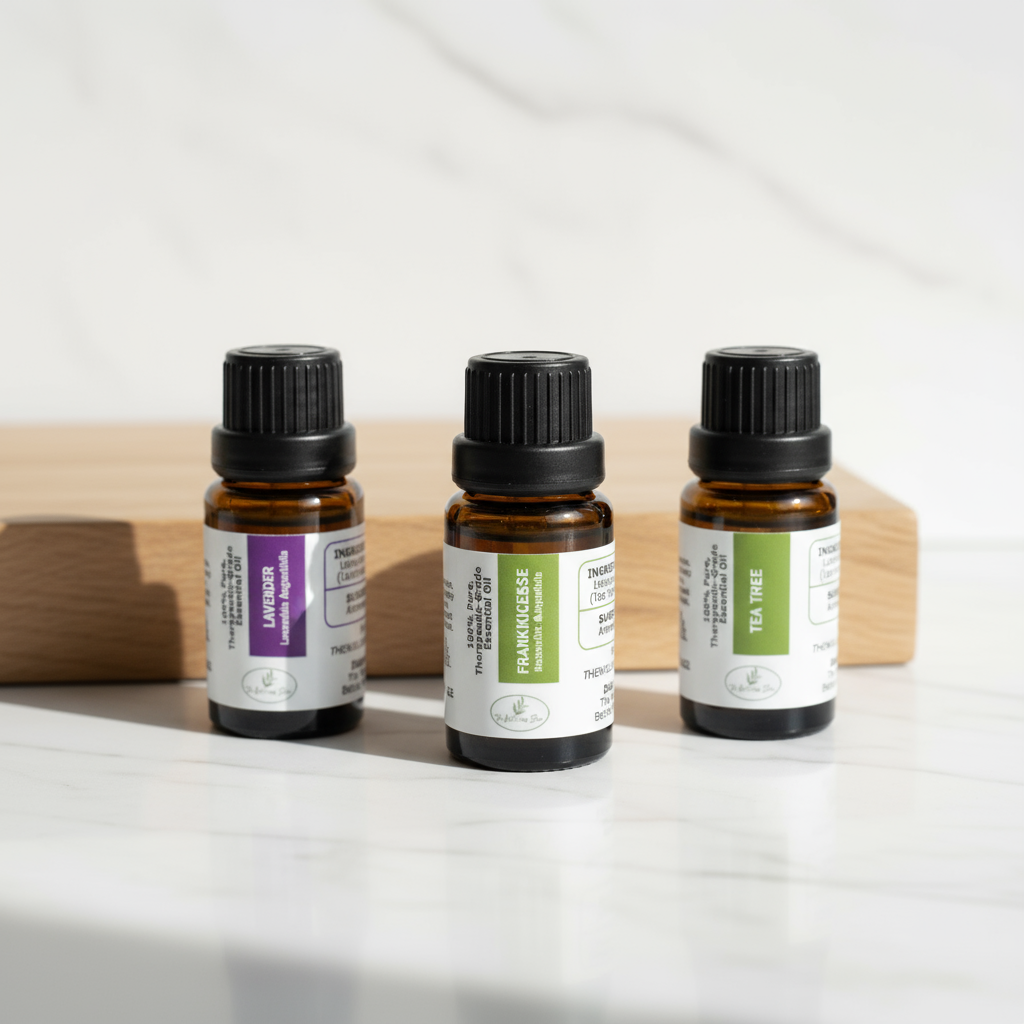 Premium Essential Oils Homepage Banner