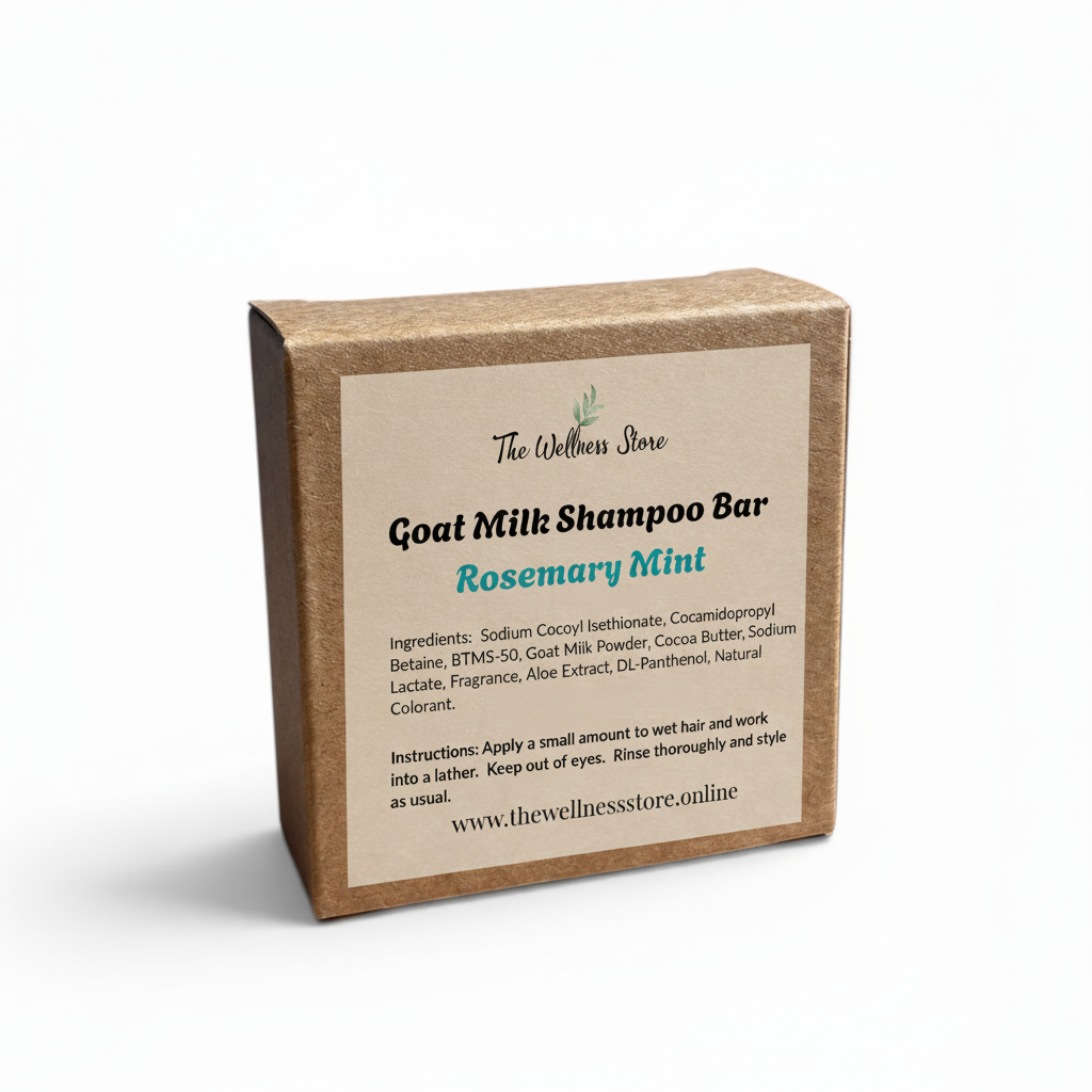 Rosemary Mint Goat Milk Shampoo Bar