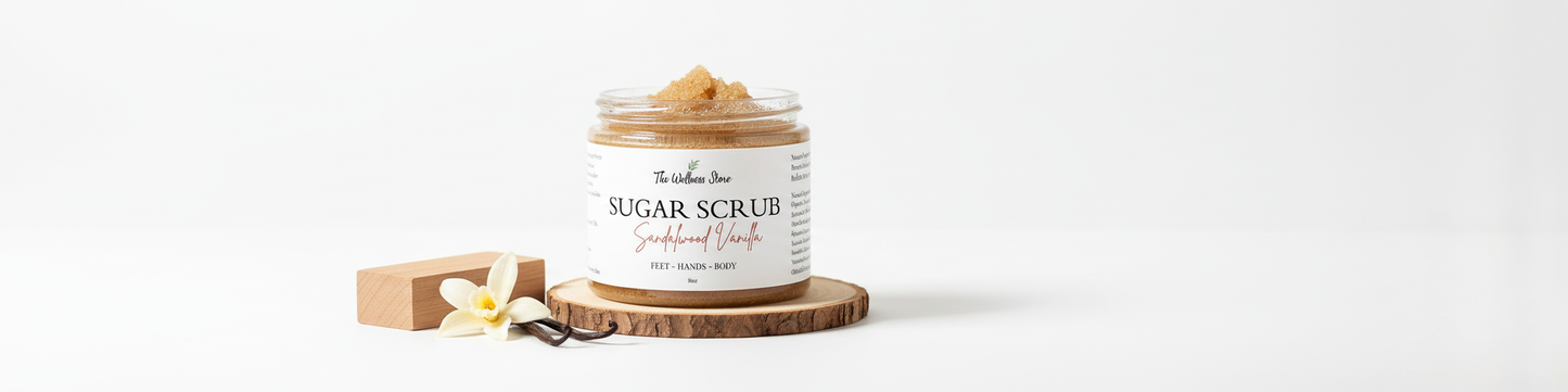 Sandalwood Vanilla Sugar Scrub