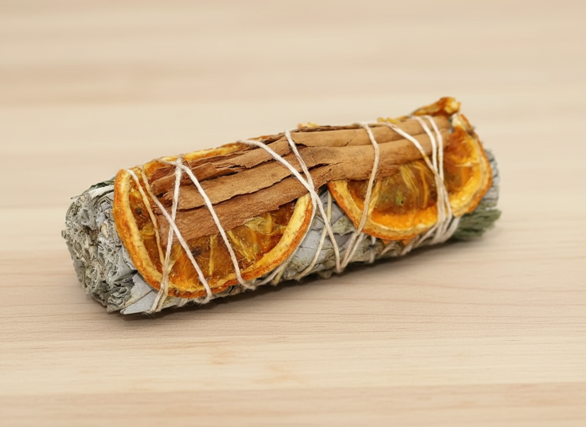 Single White Sage Smudge Stick