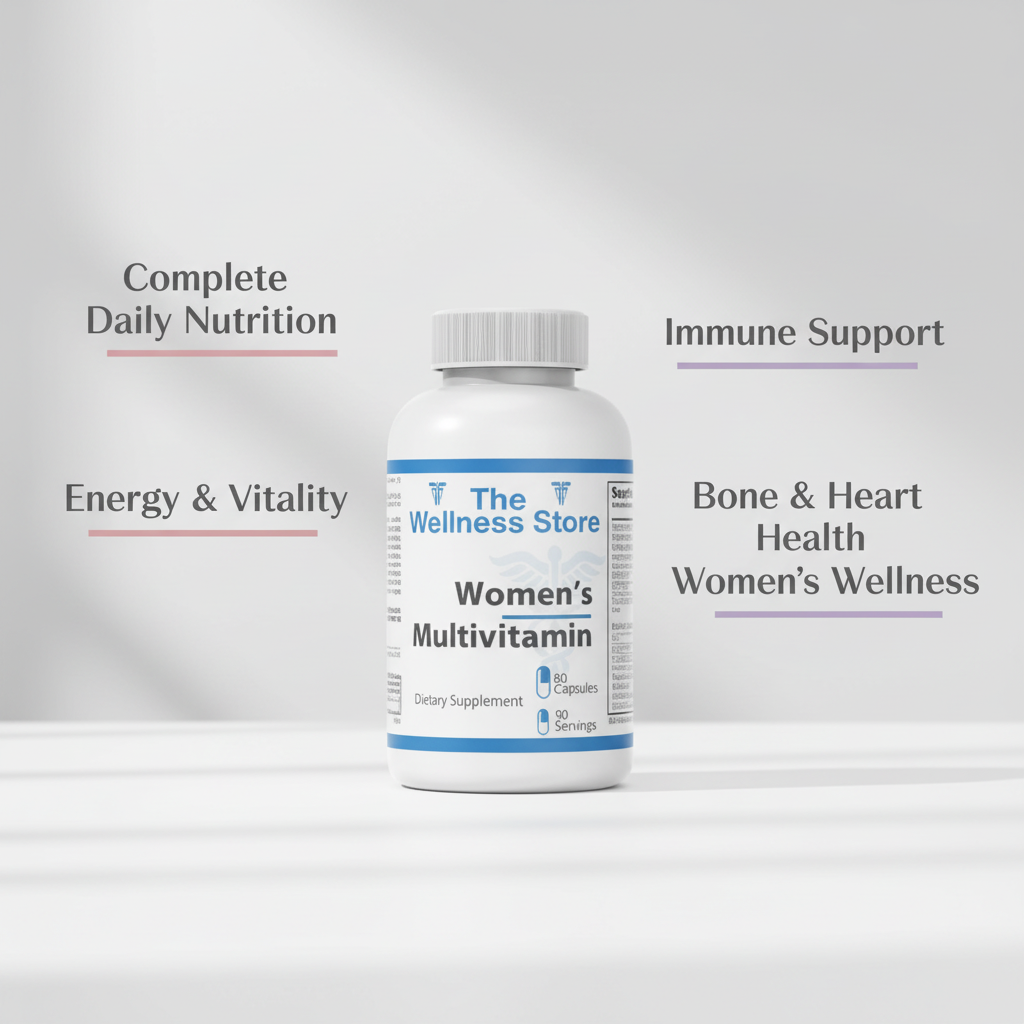 Women's Daily Multivitamin with complete nutrition, energy, and immune support benefits